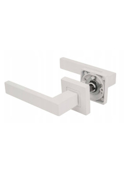 Manere usi ERGO alb mat cu rozeta wc