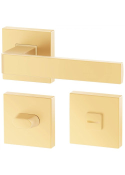 Manere usi ERGO auriu mat cu rozeta wc