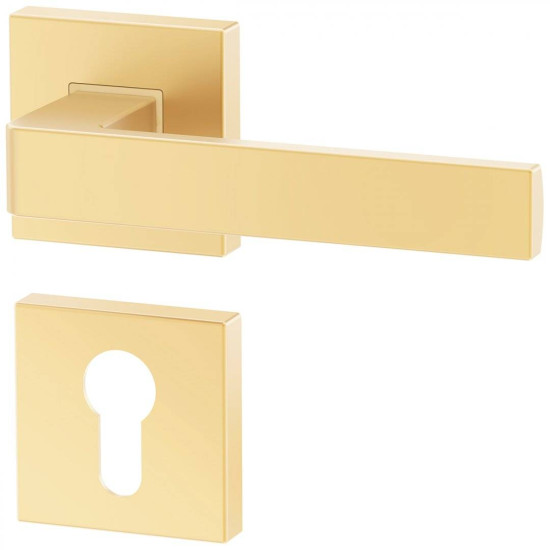 Manere usi ERGO auriu mat cu rozeta yala