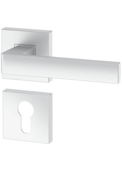 Manere usi Ergo cu rozeta yala crom satin