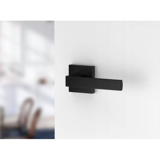 Manere usi ERGO negru cu rozeta cheie