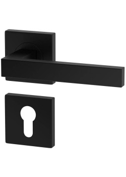 Manere usi ERGO negru cu rozeta yala