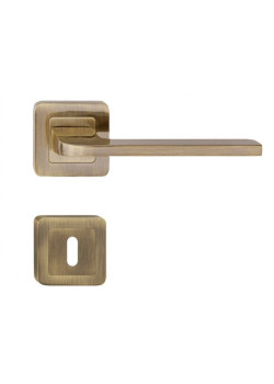 Manere usi FIESTA bronz patinat cu rozeta cheie