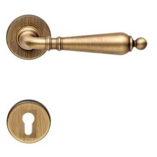 Manere usi Florenzia patinat mat cu rozeta cilindru