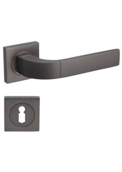 Manere usi FOCUS grafit cu rozeta cheie Manere usi FOCUS grafit cu rozeta cheie