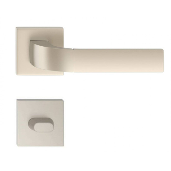 Manere usi FOCUS nichel velvet cu rozeta wc