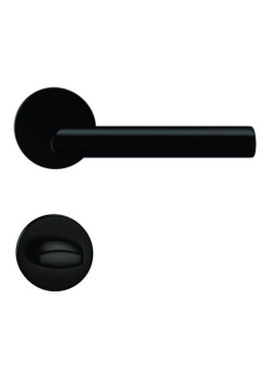 Manere usi Giulia ( ELLE ) negru mat cu rozeta wc