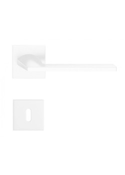 Manere usi HARMONY SLIM alb cu rozeta cheie