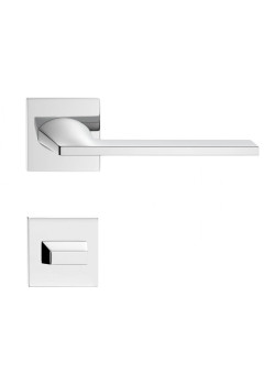 Manere usi HARMONY SLIM crom lucios cu rozeta wc