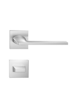 Manere usi HARMONY SLIM crom satin cu rozeta wc