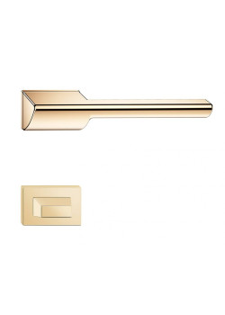 Manere usi Horizon auriu lucios cu rozeta wc