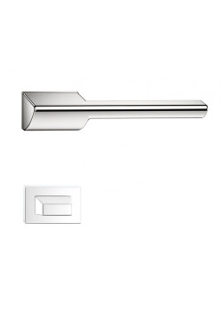 Manere usi Horizon crom lucios cu rozeta wc