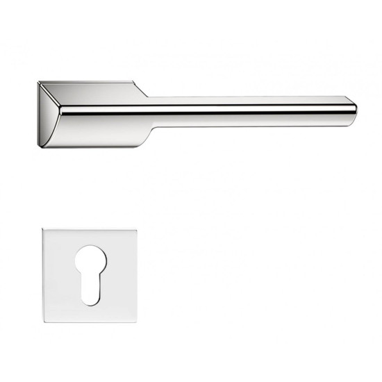 Manere usi Horizon crom lucios cu rozeta yala