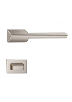 Manere usi Horizon nichel satin cu rozeta wc