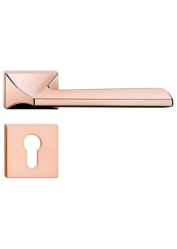 Manere usi IMPERA cupru PVD cu rozeta yala