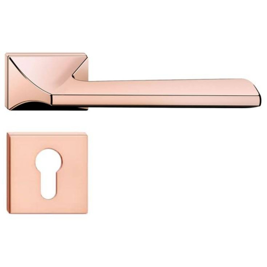 Manere usi IMPERA cupru PVD cu rozeta yala