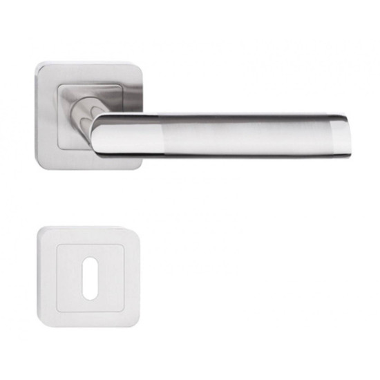 Manere usi JARO Q ( DARO ) crom-nichel cu rozeta cheie