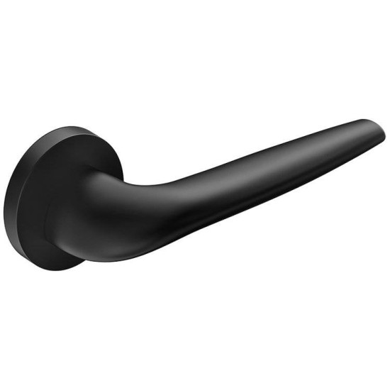 Manere usi Julia negru cu rozeta yala