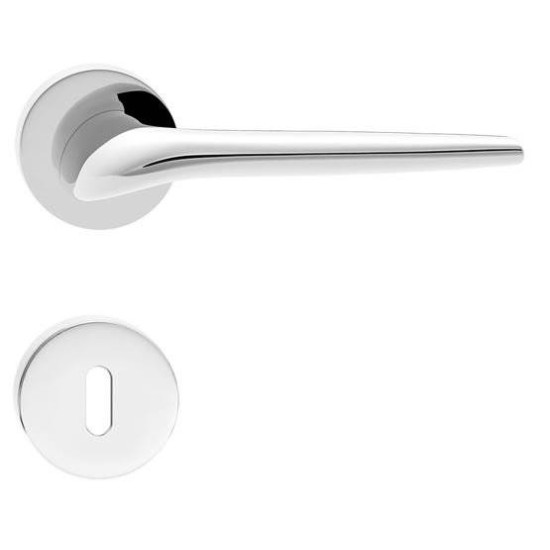 Manere usi Julia R crom lucios cu rozeta cheie