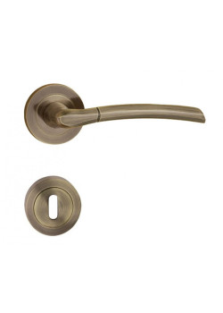 Manere usi LISA ( Zorba ) bronz patinat cu rozeta cheie