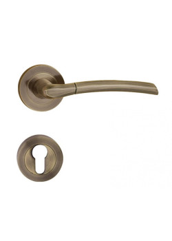 Manere usi LISA ( Zorba ) bronz patinat cu rozeta yala