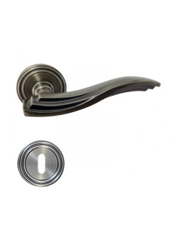 Manere usi MALTA bronz patinat rozeta cheie Manere usi MALTA bronz patinat rozeta cheie