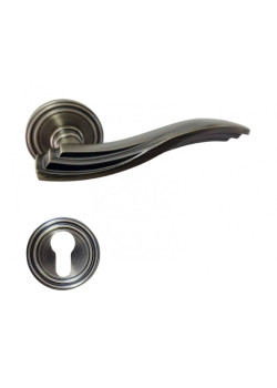 Manere usi MALTA bronz patinat rozeta yala Manere usi MALTA bronz patinat rozeta yala