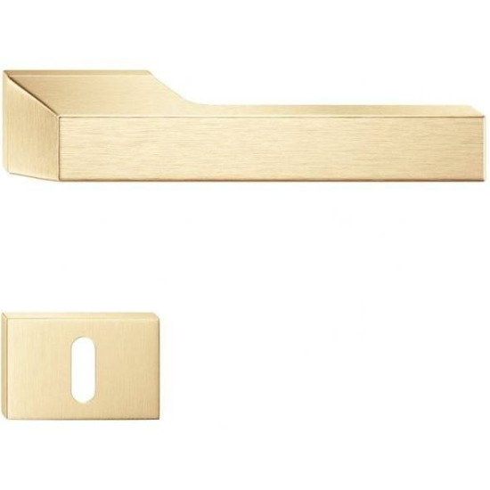 Manere usi MAXIMA auriu satin cu rozeta cheie