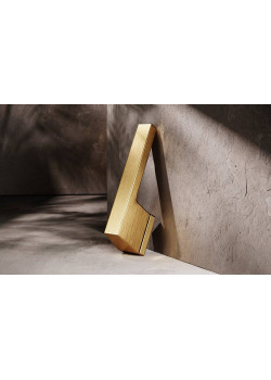 Manere usi MAXIMA auriu satin cu rozeta cheie