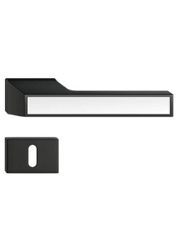 Manere usi MAXIMA CONNECT negru decor alb mat cheie