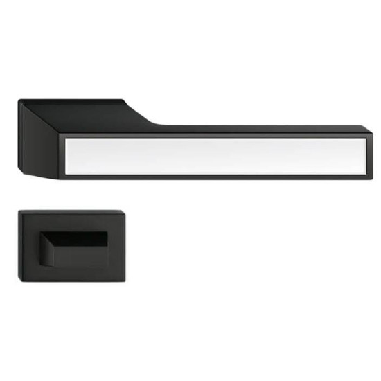 Manere usi MAXIMA CONNECT negru decor alb mat wc