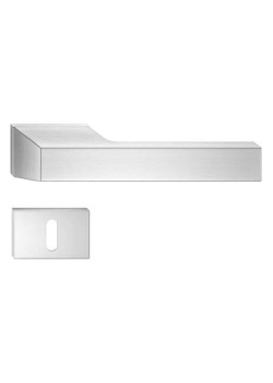 Manere usi Maxima crom satin cu rozeta cheie