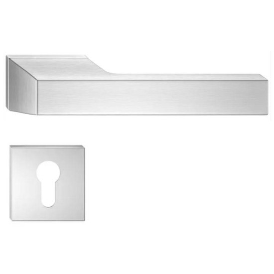 Manere usi Maxima crom satin cu rozeta yala