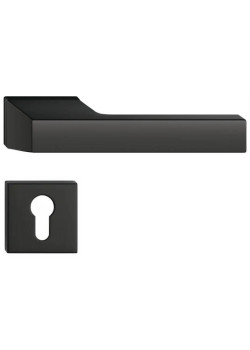 Manere usi Maxima negru mat cu rozeta yala