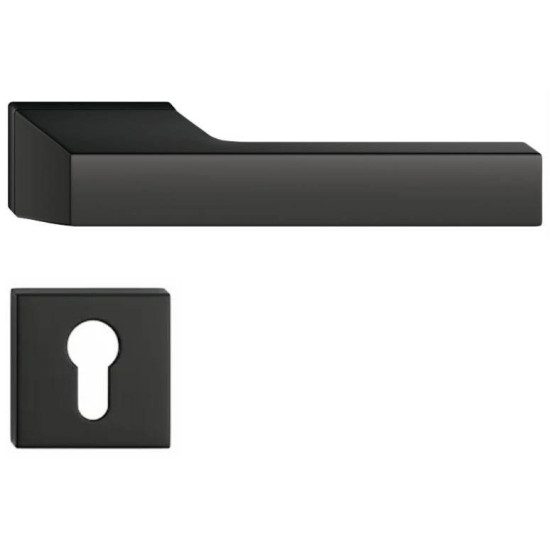 Manere usi Maxima negru mat cu rozeta yala