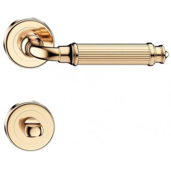 Manere usi Michelle ( ARIA ) auriu lucios cu rozete wc