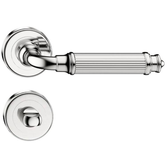 Manere usi Michelle ( ARIA ) crom lucios cu rozete wc