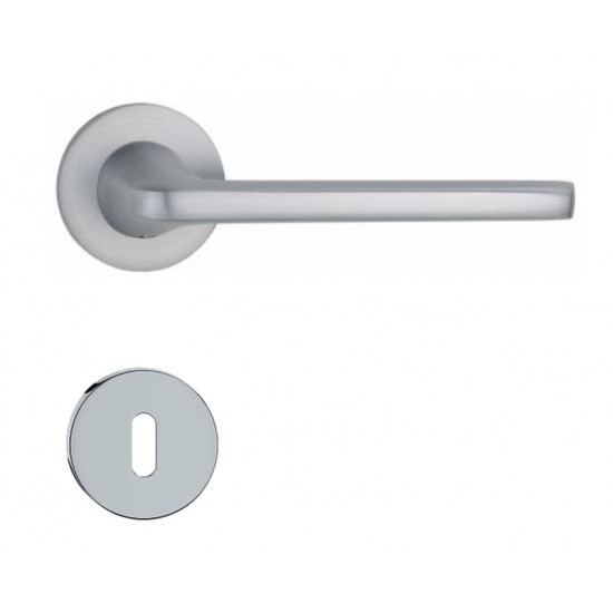 Manere usi Modena crom satin rozeta cheie