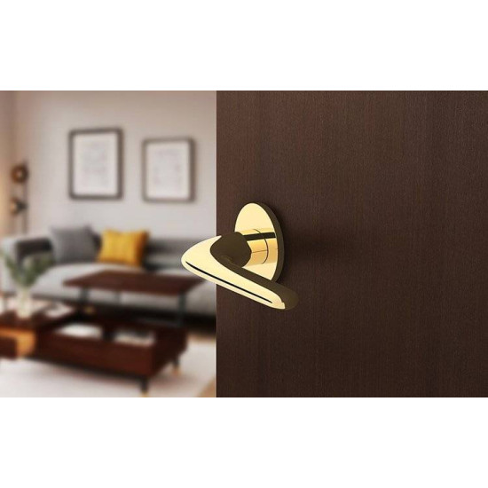 Manere usi Moon auriu lucios fara rozeta