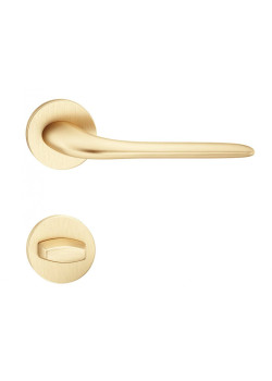 Manere usi Moon auriu satin rozeta wc