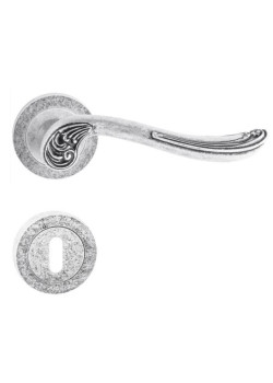 Manere usi NORMA nichel antic cu rozeta cheie