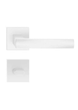 Manere usi OFFICE ( IBIZA ) alb mat cu rozeta wc