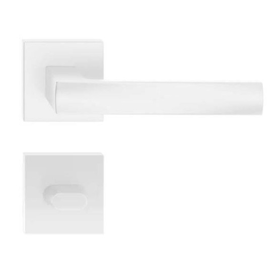 Manere usi OFFICE ( IBIZA ) alb mat cu rozeta wc