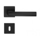Manere usi OFFICE ( IBIZA ) negru mat cu rozeta cheie