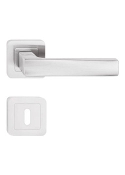 Manere usi OFFICE ( IBIZA ) nichel satin cu rozeta cheie