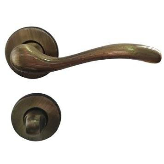 Manere usi Onda bronz grafiat cu rozeta wc