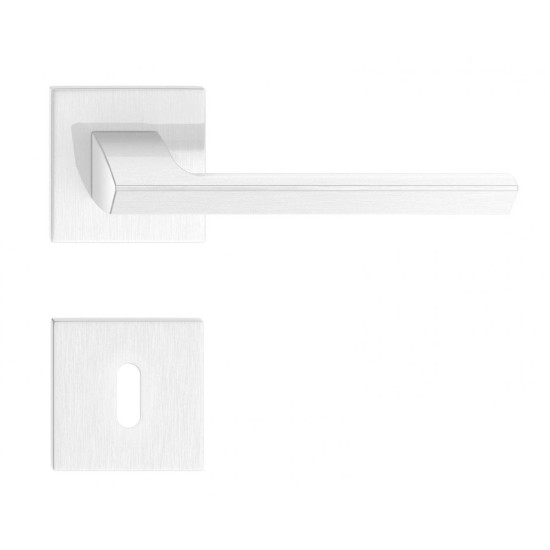 Manere usi Quanta fit nichel satin cu rozeta cheie