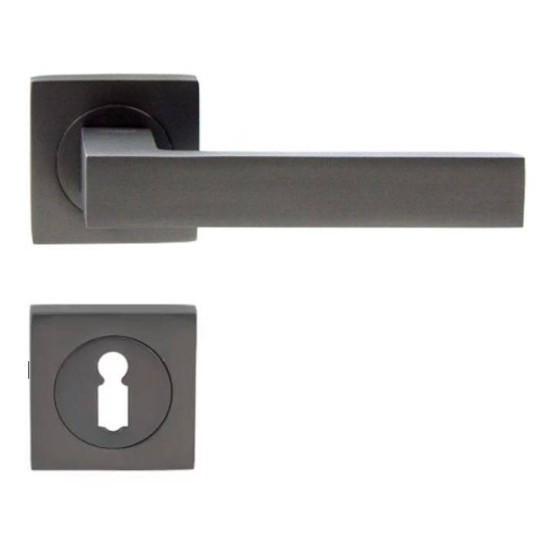 Manere usi Qubik grafit cu rozeta cheie