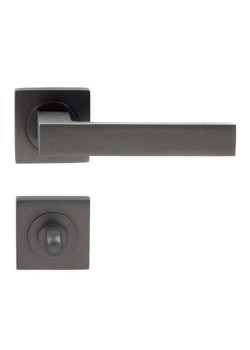 Manere usi Qubik grafit cu rozeta wc Q4