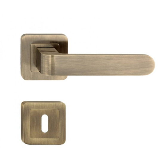 Manere usi RIO bronz patinat cu rozeta cheie